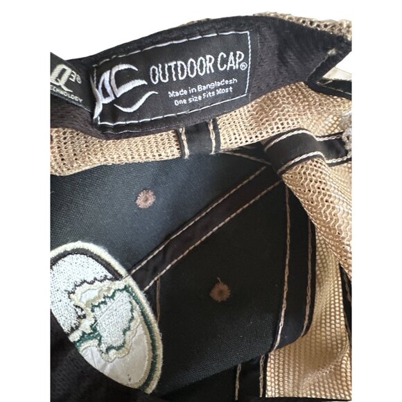 Mossy Oak Camouflage Adjustable Trucker Hat With Mesh Back & Embroidered Logo Ou - Picture 7 of 8